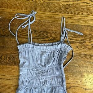 Vestique Lavender Ruched Dress